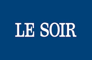 le soir logo blue