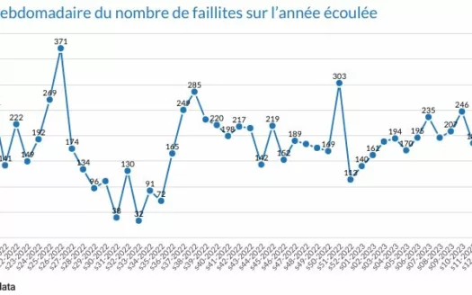 266 faillites durant la semaine 17